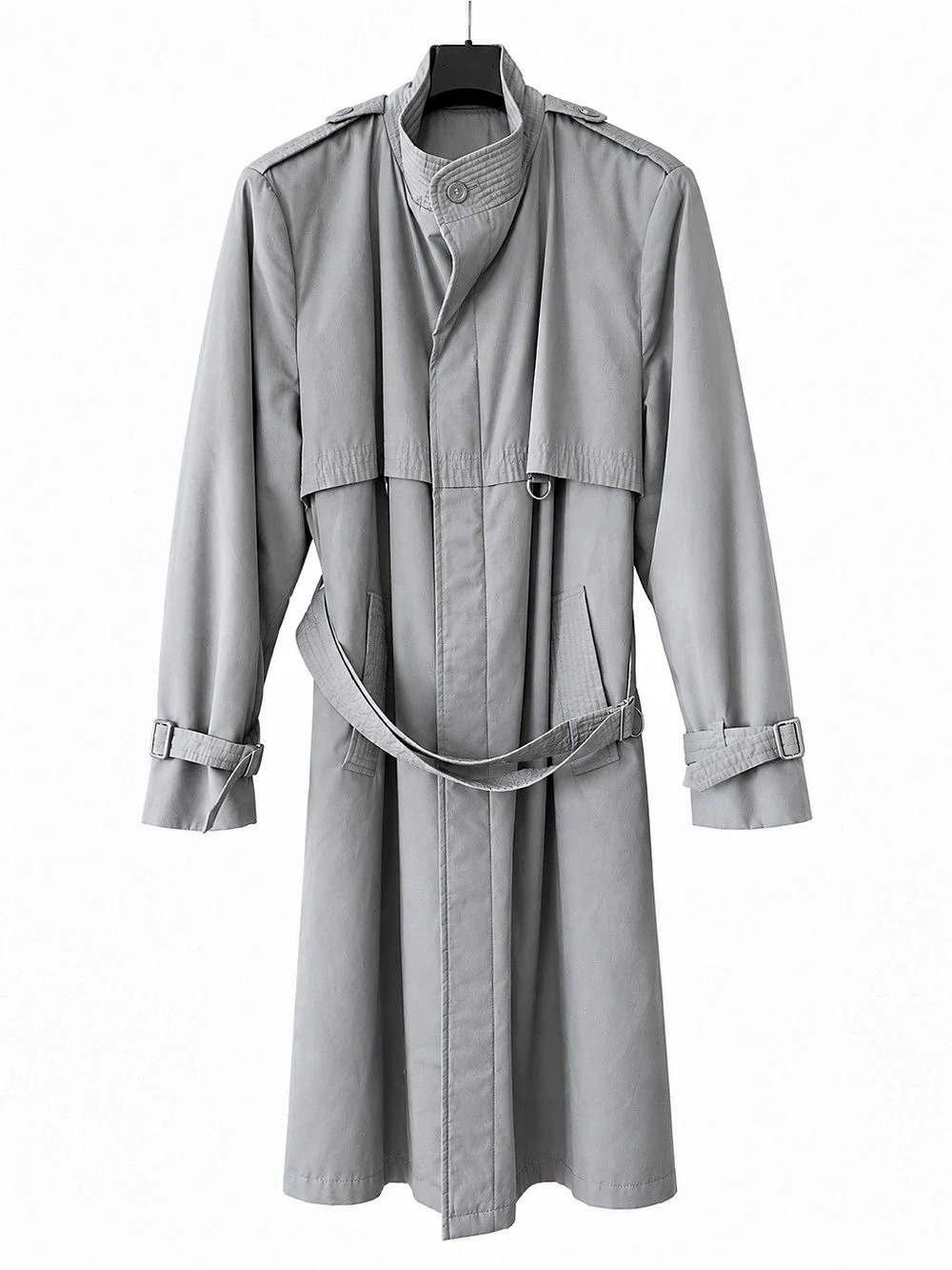 FIORI Trench Coat in Gray Size 38 Like New